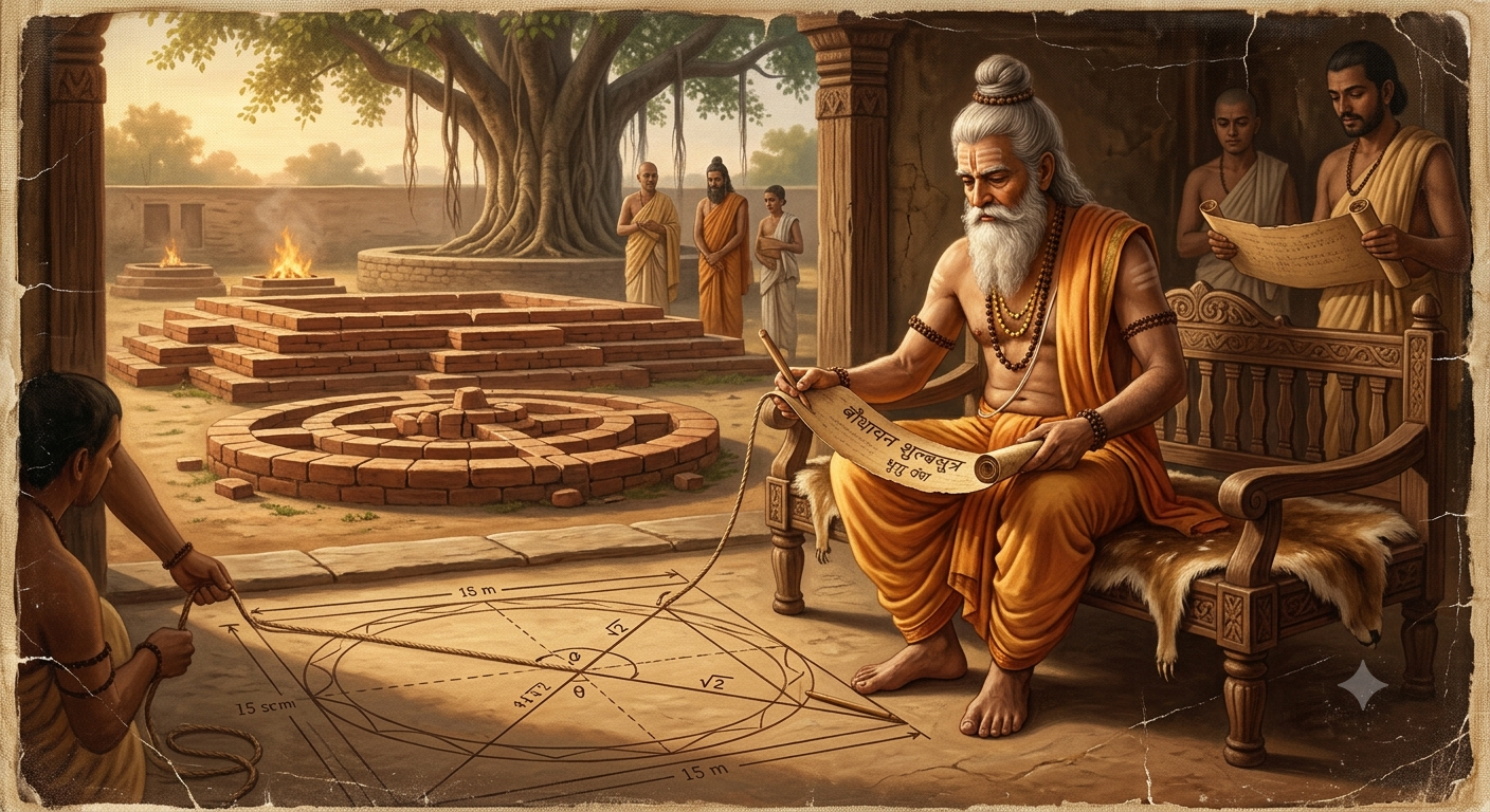 Rishi Baudhayana artistic portrait