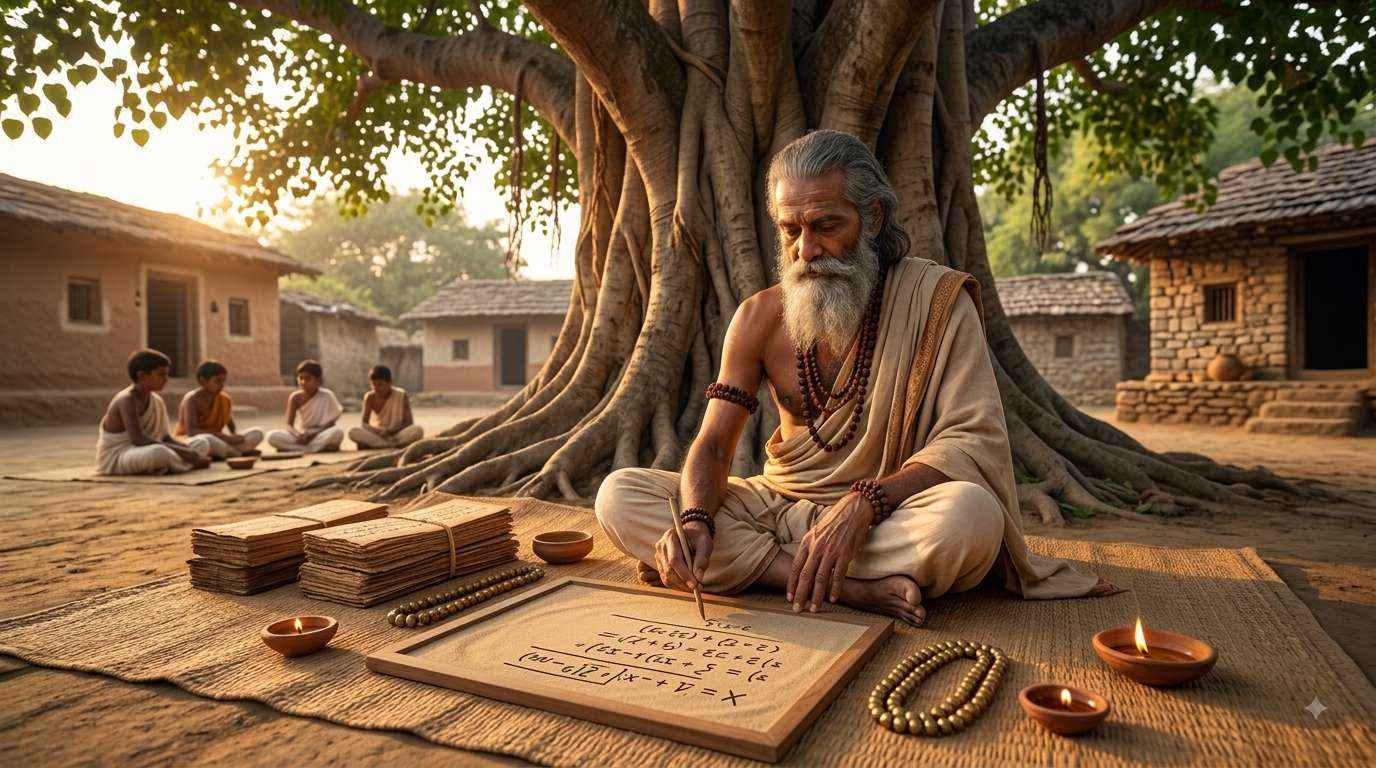 Bhaskara I artistic portrait
