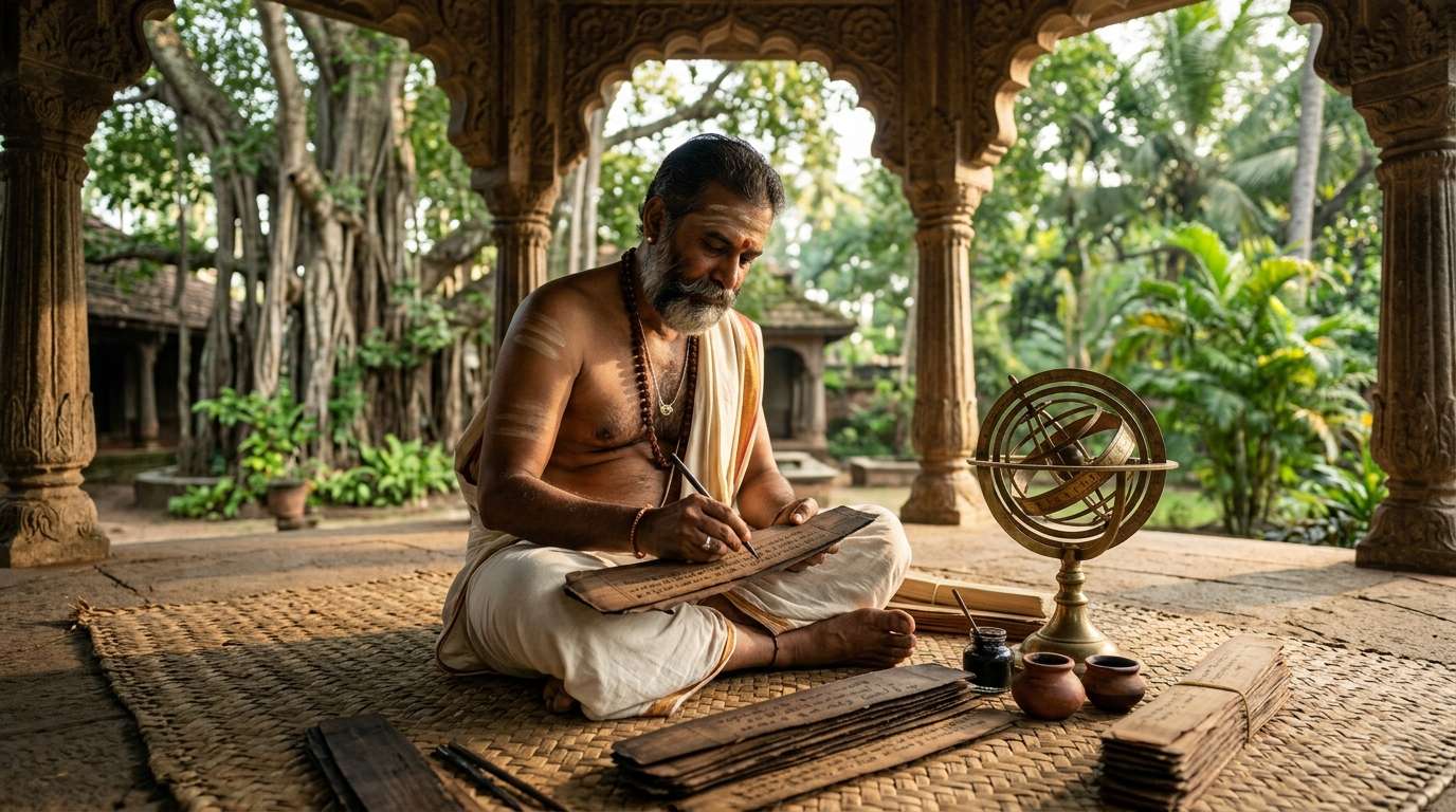 Brahmagupta artistic portrait