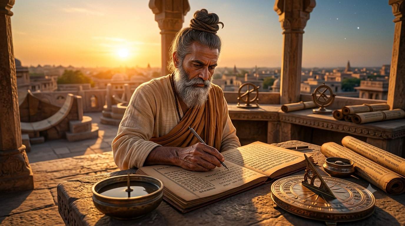 Acharya Charaka historical portrait