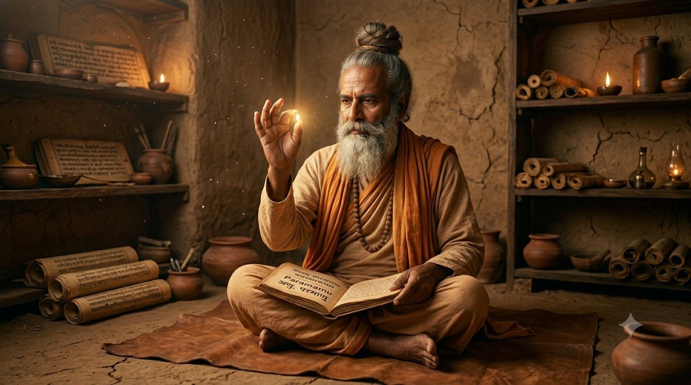 Acharya Kanad historical artistic portrait