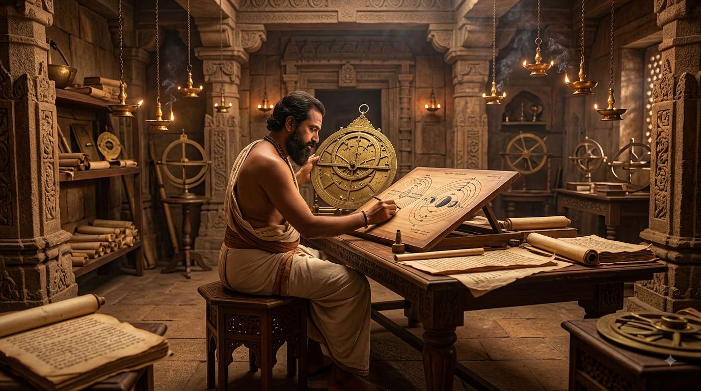 Prithudakasvami artistic portrait