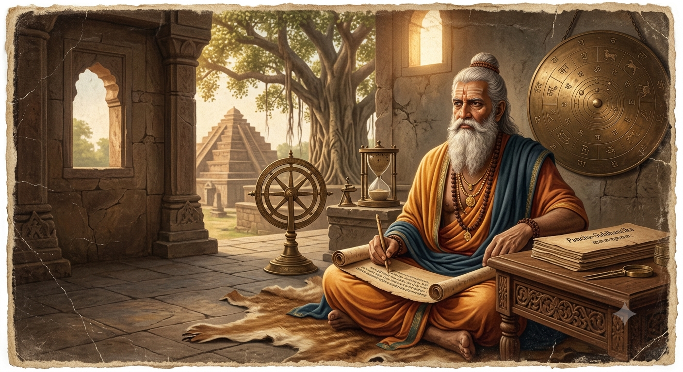 Acharya Varahamihira artistic portrait